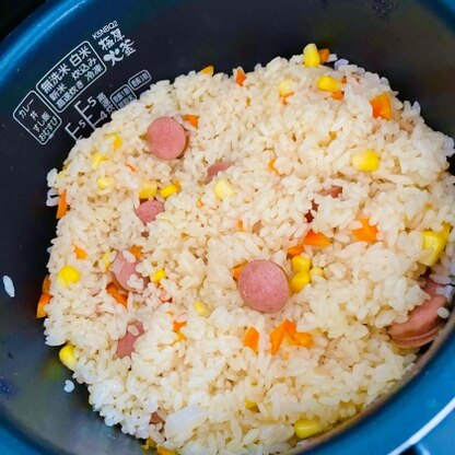 何度もリピしてます。美味しい！！
炊飯器で簡単にできるので嬉しいです。